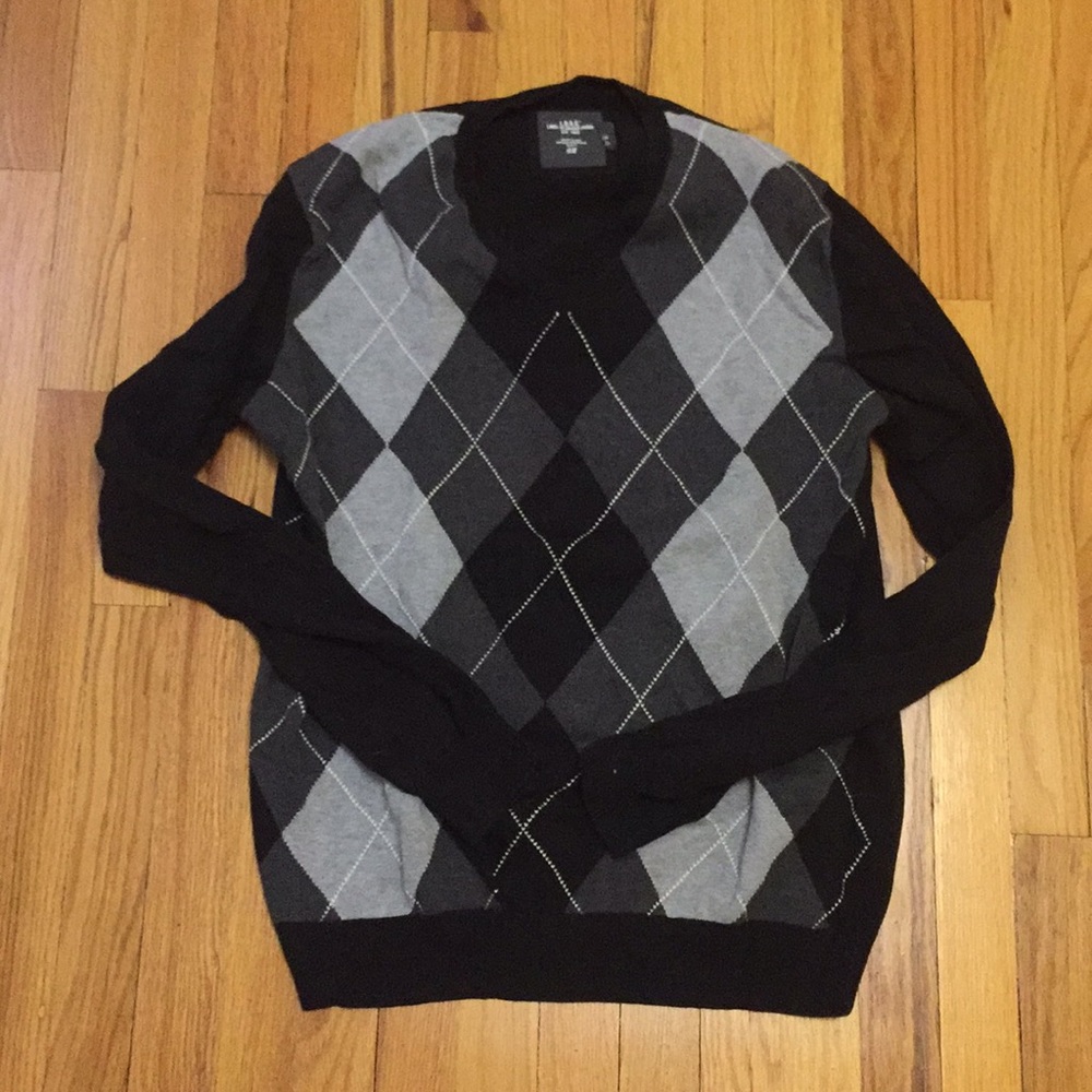 Men’s H&M argyle sweater